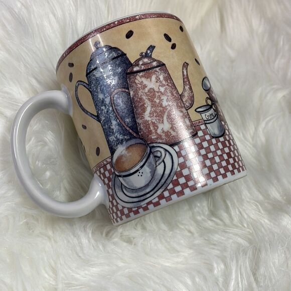 Lang And Wise Collector Mug Coffee Cup 1997 S.B.B. #4 Fresh Brewed - Picture 6 of 7